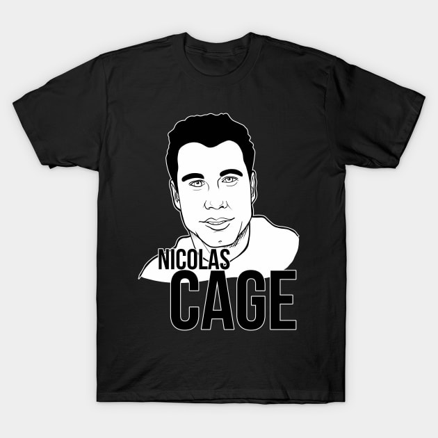 Nicolas Cage T-Shirt by FreddyK